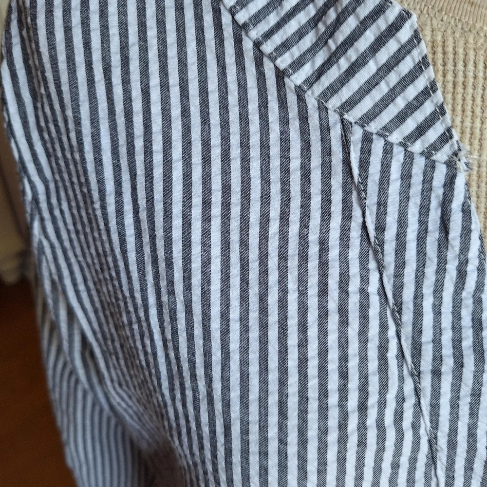 Striped Button-Up Shirt - Picture 11 of 16